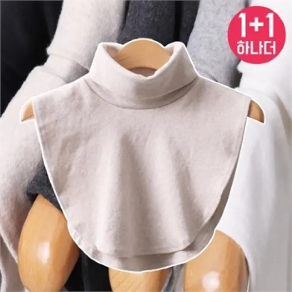 나야홍 빅사이즈 1+1 하나더 터틀넥기본페이크목폴라 H19b142