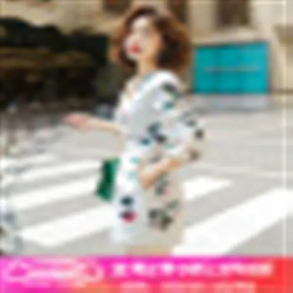 고승 레저팬츠 여성 2019 봄 여름 신상품 얇은 브이넥 속 와이드 팬츠 세트 기질 날염 패션 점프슈트 세트 도시 화이트칼라 여성복 정, 단일상품