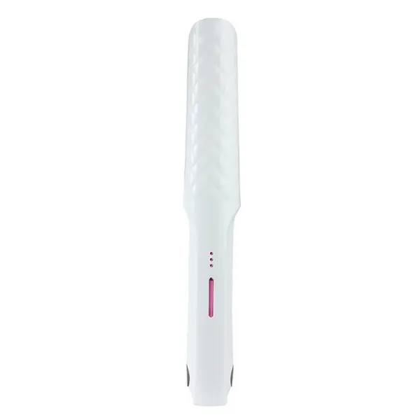 미니고데기 무선 고데기 여학생 휴대용 미니 손상없는헤어 매직기 b충전식 겸용, 기본, T04-화이트--200도 지원 에누리해서 쓴