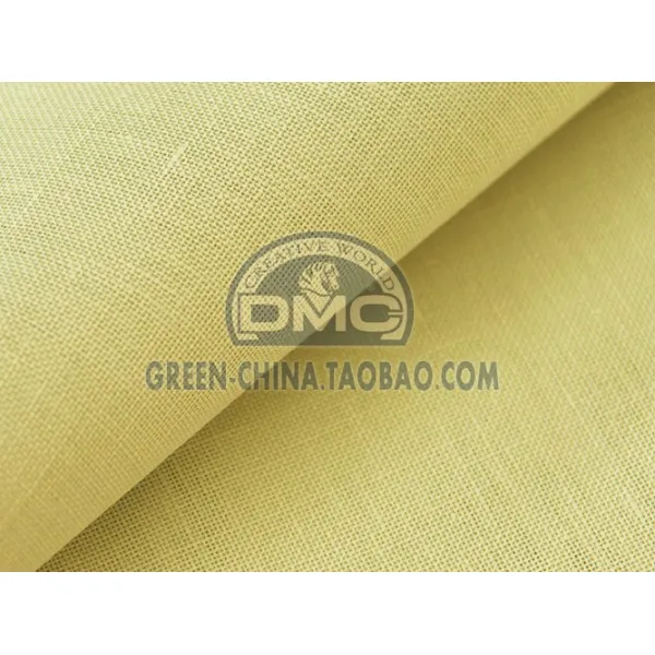 자수원단 DIY자수 패브릭 :DM432프랑스 DMC28CT린넨 수놓는 담황색 L3823(최저 8), T02-체험용 :47x50cm