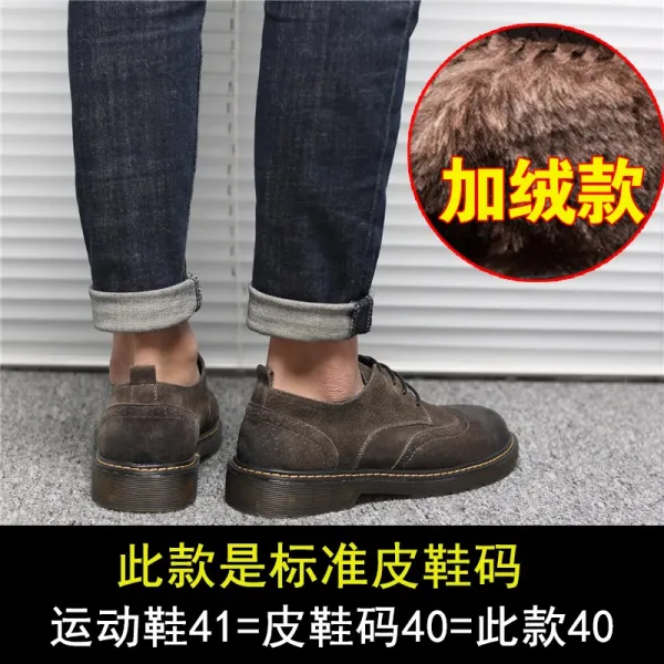 남자웰트화 로우탑 숏부츠 잉글랜드 가죽신발 남성용신발 가을 신발빅 마르틴 무스탕 캐주얼