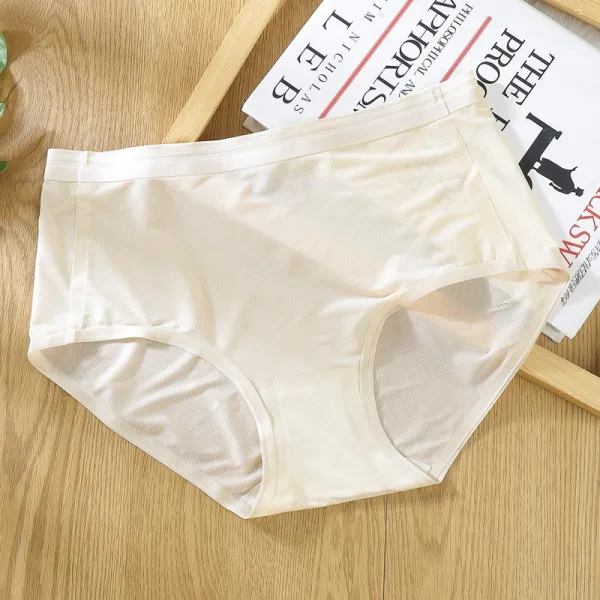 이명준 헴팬티 실얼음 헴라인 경량 투기 공 명주실 밑동 무드 미디웨스트 힙업 소녀 삼각팬티 x3개