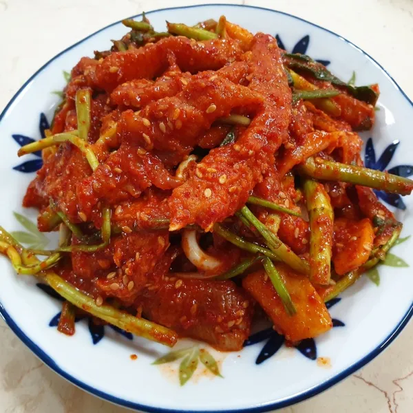 밥도둑세상 국내산 간재미무침 1k 1팩 1kg