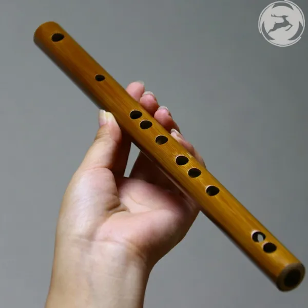 피콜로 휴대용 작은악기 미니 횡적 초보자 단소 대나무피리 작은내림 b단조 구멍없는, T05-횡적 G조+증정품(35cm멤브레인 구멍)