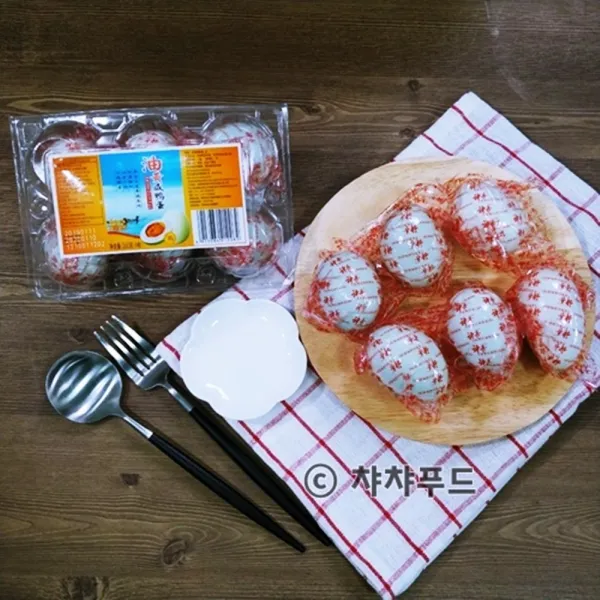 챠챠푸드 신단 찐오리알, 60g x 6, 1팩