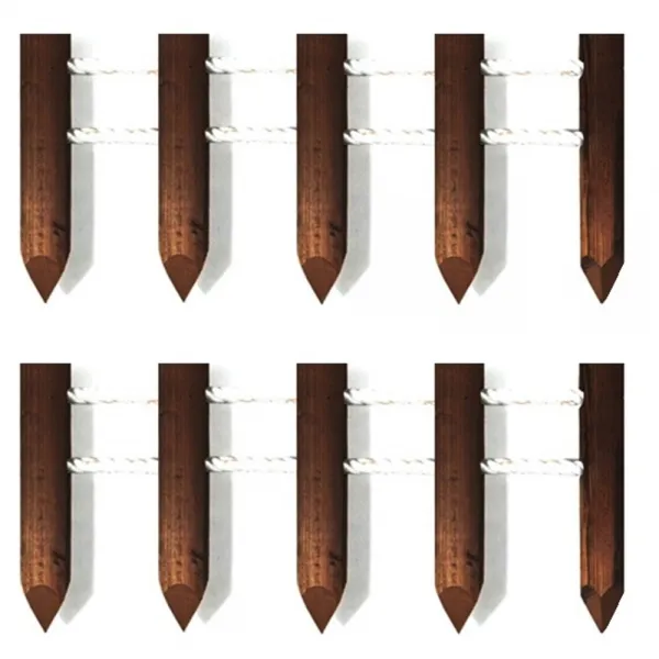 로프 울타리 경계목 말뚝목 지름80파이, 90cm