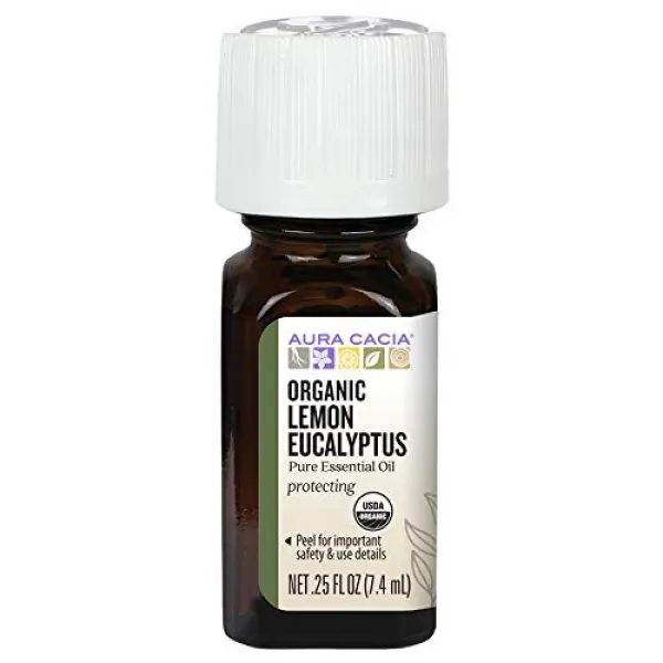 아우라카시아 퓨어 에센셜 오일, Lemon Eucalyptus, 7.4ml