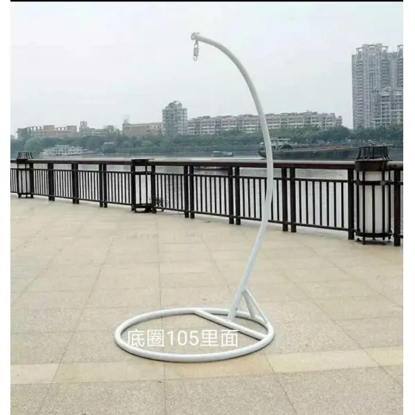 그네봉 그네의자 선반 실내 뉴타입 흡착판 받침대 걸이식 .농구골대 해먹 샌드백 그네 지지대, T05-화이트색 바인딩바 그네의자 지지대 일반형 바닥권