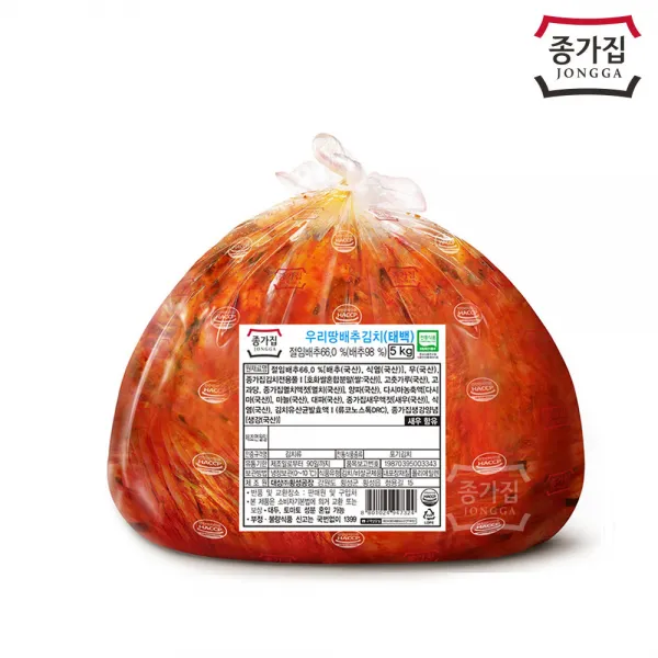 배추김치 태백5kg/ 갓담은생김치/ ~08시주문 당일발송~, 상세페이지 참조