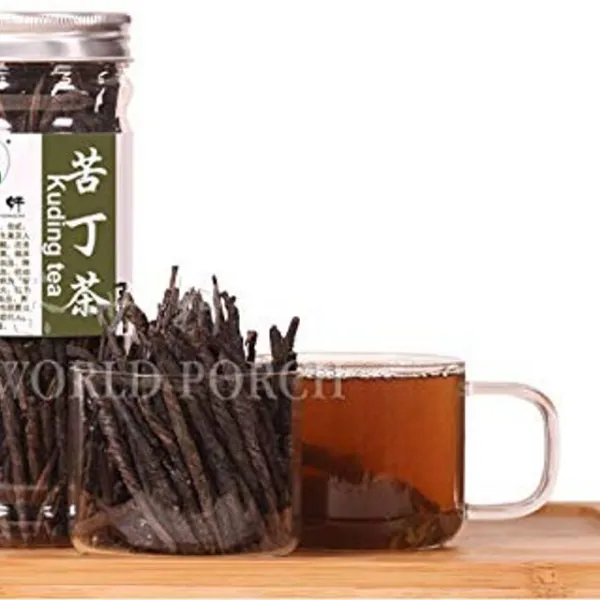 초본 유기 Kuding 차 Ku ding Cha 피부 관리는 중국 자연적인 건강 개간 열은 무게 감 Kudcha 100g를 chinses 중국, 1