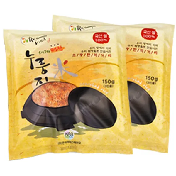 한국라이스바이오 [라이스웰] 100%국내산 쌀로만든 구수한누룽지 150g*5봉, 1box