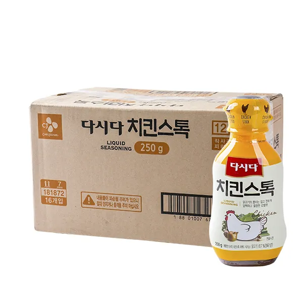 치킨스톡 다시다 요리수 250g 16입 담백 깔끔 감칠, 단일상품
