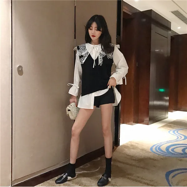 더펫 여성 겨울 조끼