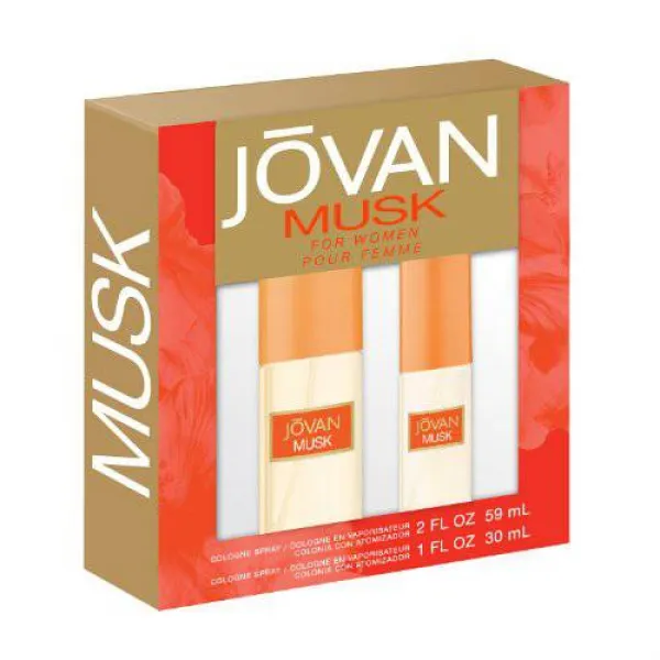 Jovan Jovan 2 Piece Fragrance Set Musk Spray for Women