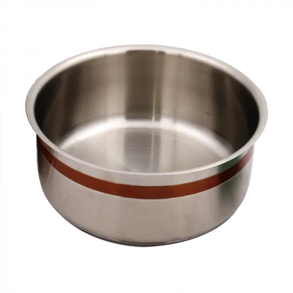 리디하우스 LYDIE HOUSE 스텐 공기 고퀄 18CM 스테인리스 스틸 복합 밑국물 분면 스틱 계란까기 대야 반죽보관, 18cm 복합 밑받침