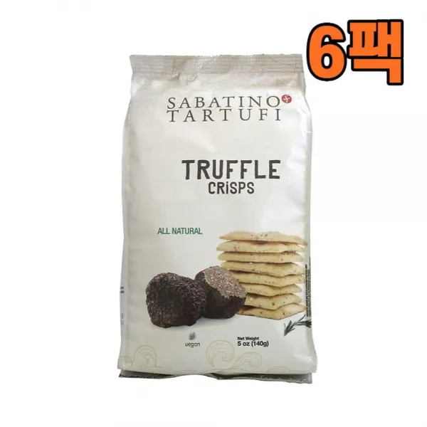 Sabatino Tartufi 사바티노 타르투피 트러플 크래커 140g, 6팩