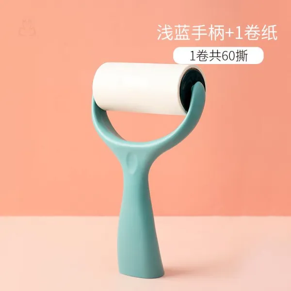 더블에스 코트옷솔 양털 울 전용 캐시미어 양면 정전기 신기 기모, 라이트블루 _24 두루마리 （도합 1