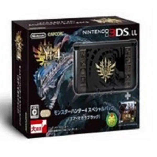 닌텐도 3DS LL 몬스터 헌터4 스페셜팩 고어마가라 중고 박스셋 일판