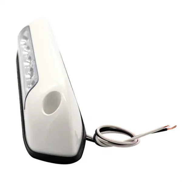 Zeyuan 캐라반 배 여행 트레일러 RV 차일 5LED 점화 12V 고무 아 BS 플라스틱