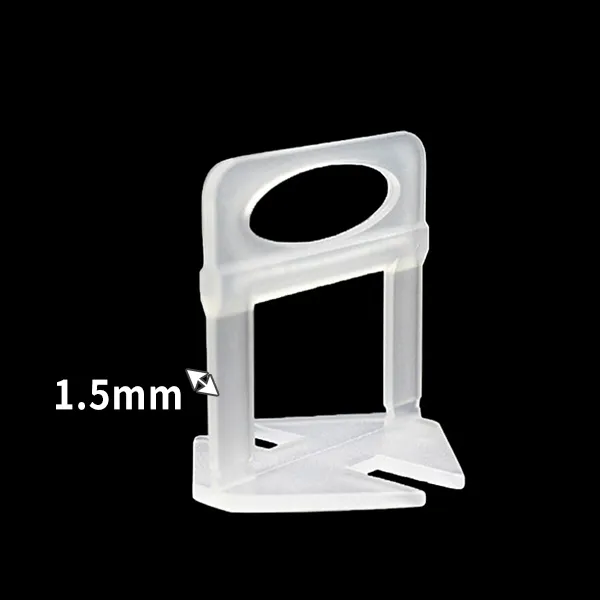홈데코레 타일 평탄클립 수평작업 타일공구, 1.5mm 타일평탄클립(약100개입), 1봉
