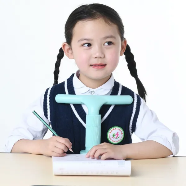 자세교정밴드 아동용 근시 착석 자세 교정 장치는 학생들의 쓰기 자세를 교정하고 똑 바른 등 아티팩트 비 03 눈 보호 가슴 및 턱 제외 