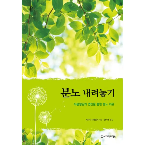 분노 내려놓기:마음챙김과 연민을 통한 분노 치유, 시그마프레스