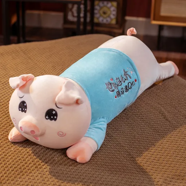 셀럽샵 큐트 동물 롱큐션 침실 거실침대 헤드 와일드쿠션 여학생 수면 다리 받침 신기 남자 친구 베개 150cm （수집가 구매함 안대 ）