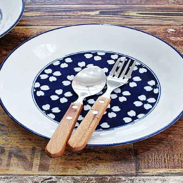 위드주위드주_일본 하나고몽 접시 2p세트 고급접시 요리그릇 가정용접시 집들이선물 음식접시+위드주zxcv1 Greatstone