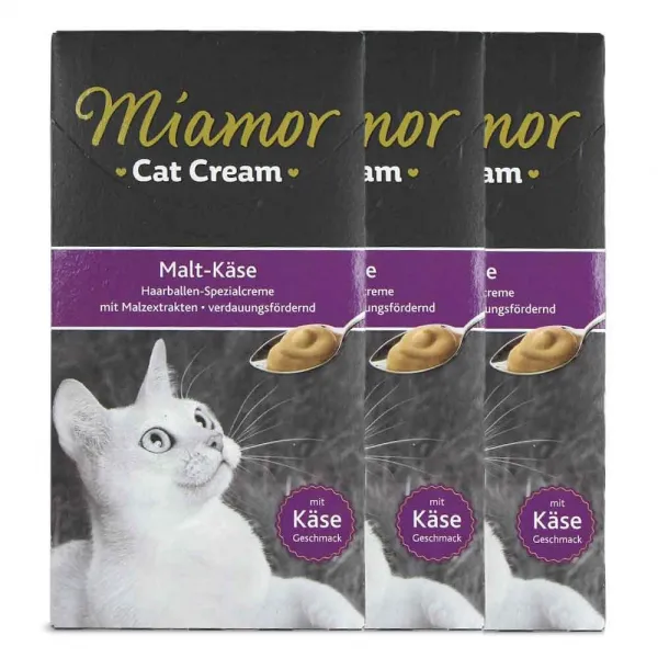 미아모아 독일산 고양이 츄르, 3팩, ★SET4.미아모아 몰트치즈크림 3팩(18개입)