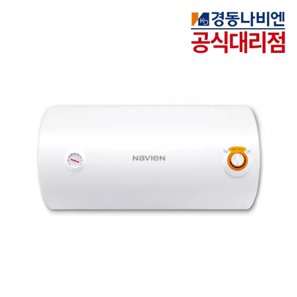 경동나비엔 전기온수기 법랑 순간 저장식, 50리터 하향식 가로형_EW-50NH