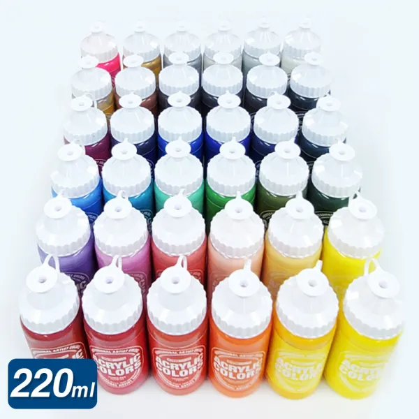 칼라뱅크비비드 예전 아크릴물감 낱색 220ml DIY 채색, 터키쉬 블루