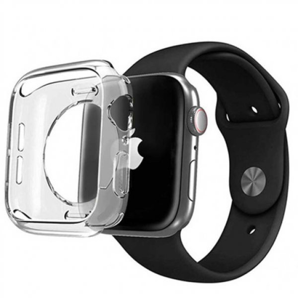 꼰대마켓 애플 워치 7 41mm 45mm 클리어 투명 하드 케이스, 애플워치 7 45mm
