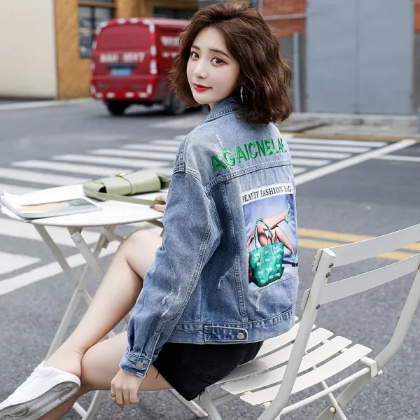 어우 시신 데님 코트 Osxy20030