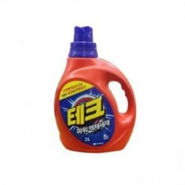 Nit774004테크 파워 액체세제 용기 일반드럼용택일 3리터4개 드럼용