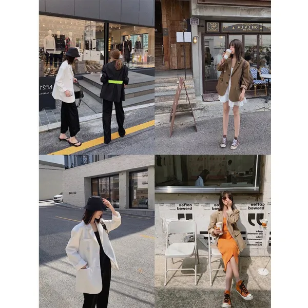 도오빠 여성 코트 자켓 재킷 숏 롱 패션 캐주얼 가을 겨울 봄 여자코트 여자자켓 오버핏 빅사이즈 슬림핏 다양한 연출느슨한 봄과 가을 얇은 섹션 여성 조수 키 배포의 20_68670 78 