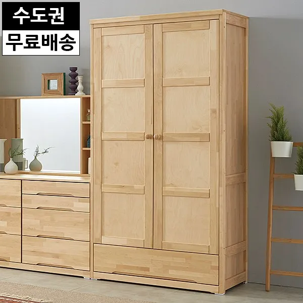 로하 자작나무 장롱 원목 안방 입본장, 내츄럴_이불장