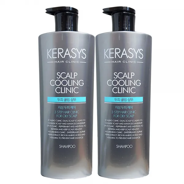 케라시스 두피 쿨링 샴푸 플러스 750ml 2개