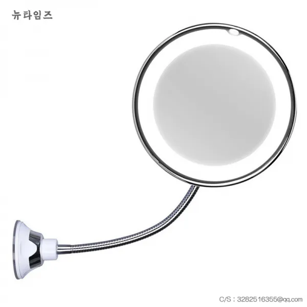 탁상용 거울 285# 욕실 유리판 빨판 을 돌려 불빛을 확대하다 다소미얼 Z