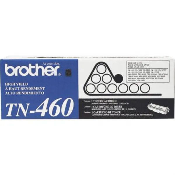 Brother TN460 High-Yield Toner Black, 상세내용참조, 상세내용참조