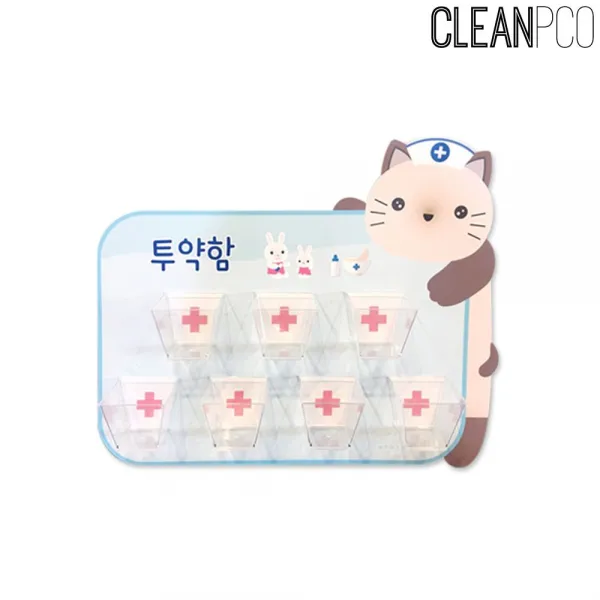 kjw676553 코로나 극복기원 [무료배송] 7구 레오투약함DIY 440x360mm 환경구 NCT-242065 7구 레오투약함DIY 440x360mm, 선택 1