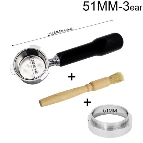 필터 51MM 교체 필터 바구니 커피 액세서리에 대한 커피 밑면 Portafilter, 09 P 3 Filter 51mm 3Pcs
