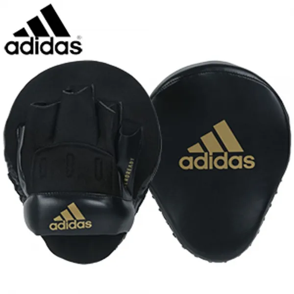 Umarket_유마켓몰_아디다스 Adisbac014 숏 미트 블랙골드 운동미트 격투기미트 복싱미트 연습용미트 권투미트 쿠션패딩미트 펀치미트 펀치연습미트 연습미트 숏미트 복싱숏미트 별도의옵션이없습니다