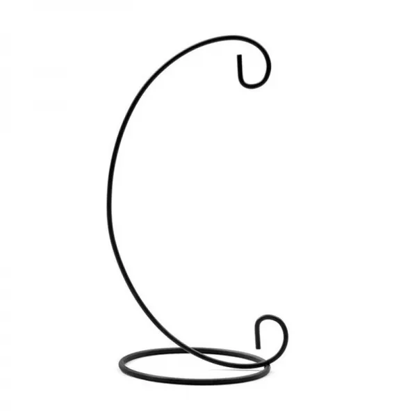 1pc 빈티지 나선형 장식 선반 디스플레이 스탠드 철 매달려 스탠드 랙 홀더 교수형 유리 글로브 공기 공장 테라리움 단일옵션선택개