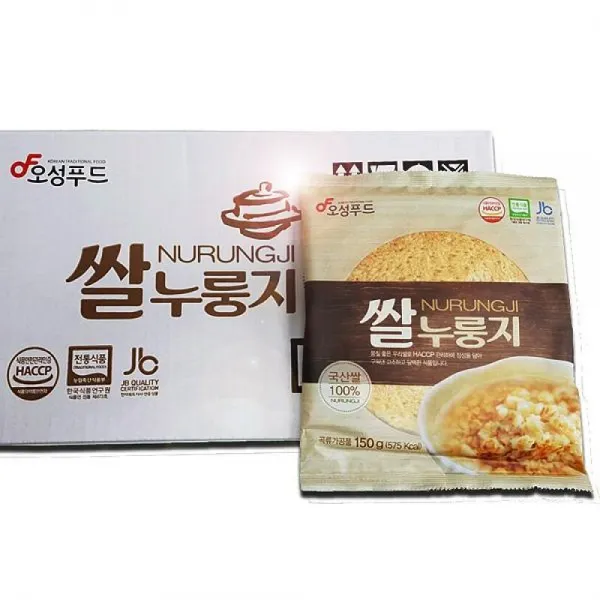 오성푸드 쌀누룽지 150gx20봉 김제평야쌀 전통방식 그대로 고소하고 구수함 웰빙 간편식 1