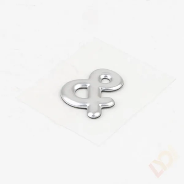 리올 입체 이니셜문자 스티커 And 