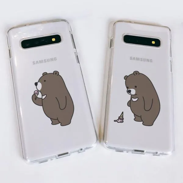 [핫트랙스] 아칸 갤럭시S10/S10+/S10E 아이스곰 소프트젤리케이스 갤럭시S9:허탈, 1개