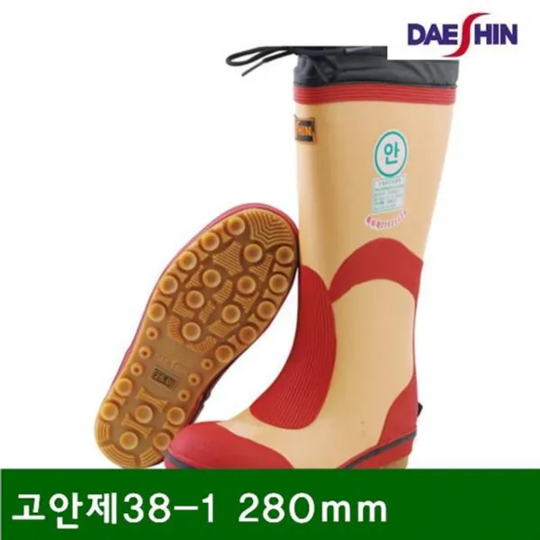 [안전용품]난슬립 요딩안전장화 고안제38-1 280mm 카프부착(이물질침투방지) (1EA): N_L_sellerade+Ade1C3968, 옵션이 없는