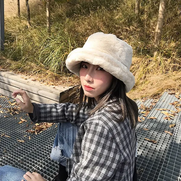 쟈스민 여성 퍼벙거지 털모자 중절모 XT690