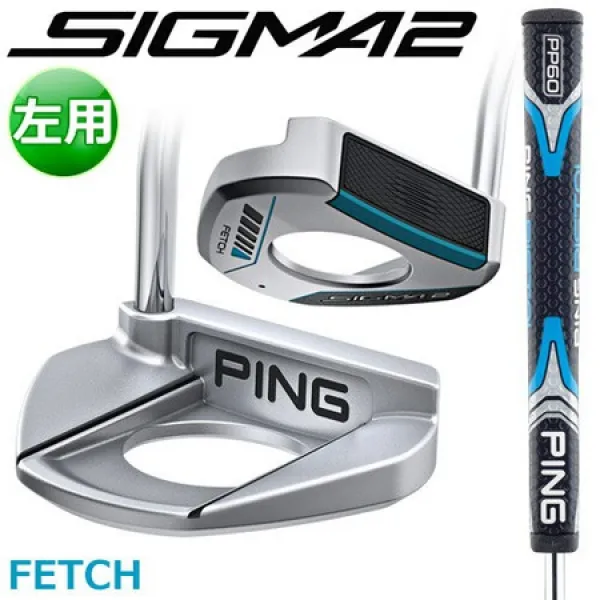 PING [핑] SIGMA2 [시그마2] FETCH [fetch] 좌용 퍼터 플라티나(platina)무마무리 길이 조정 기무능함 PP6, 상세 설명 참조2