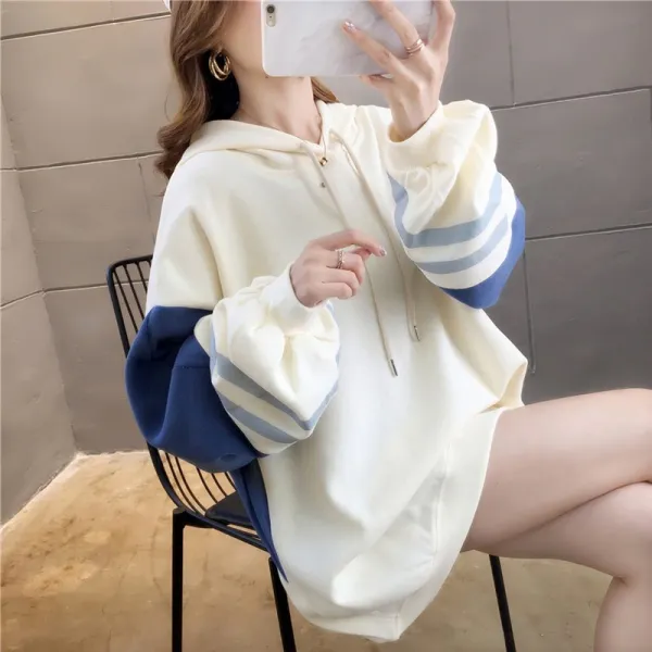 모리아 여성 캐주얼 가을 겨울 후드 티셔츠ab